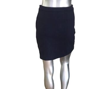 Boden Blue Lined Mini Skirt with Pockets Women's Size 6